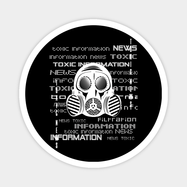 TOXIC NEWS v2 Magnet by aceofspace